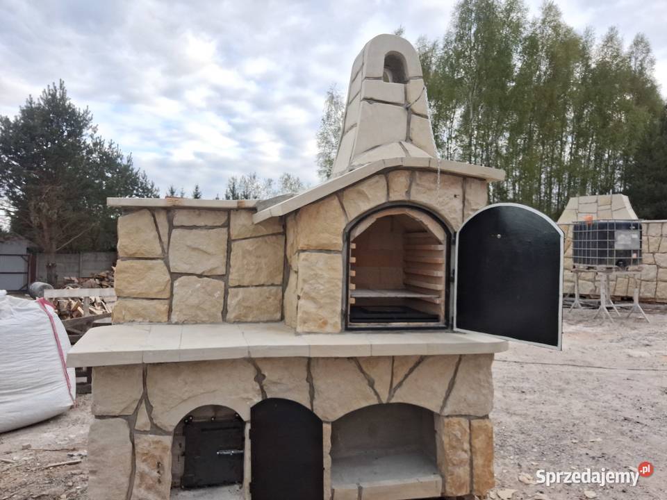 Wędzarnia z grillem grill murowany świętokrzyskie Niestachów