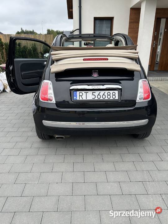 Fiat 500 Fiat 500 c w super stanie mały przebieg podkarpackie