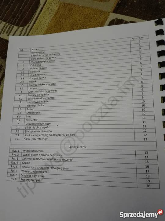 Instrukcja obsługi silnika GNOM mazowieckie Garwolin