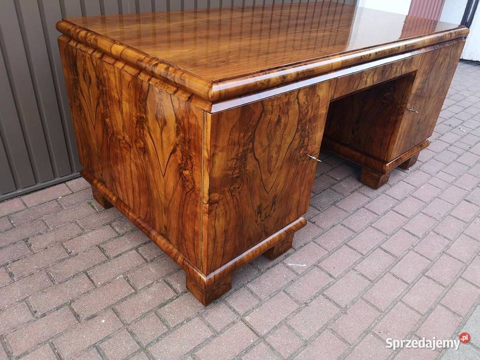 Biurko ARTDECO Orzech Politura Stare Antyk