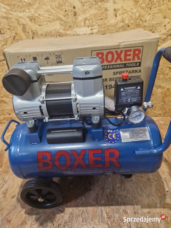 Kompresor POWIETRZA bezolejowy Boxer 35L 8 bar Pozostałe Głogowa sprzedam