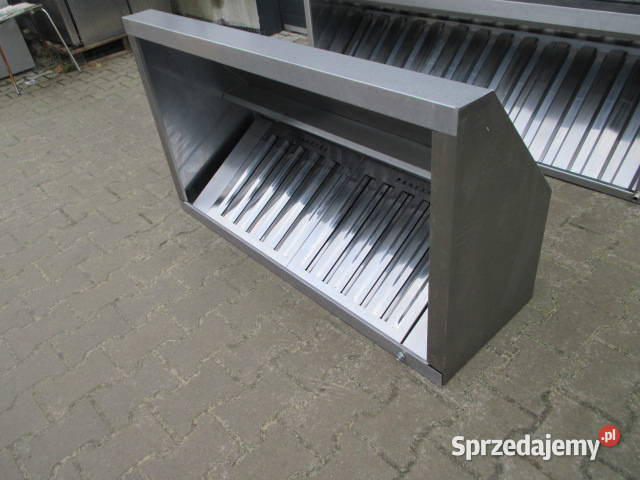 Solidny Okap Gastronomiczny z Filtrami 1207040 Ostrów Wielkopolski sprzedam