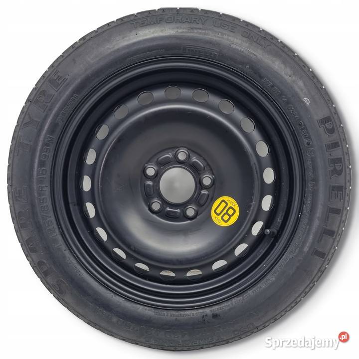 KOŁO DOJAZDOWE 12585 R16 1S71MF 5x108 dojazdówka sprzedam