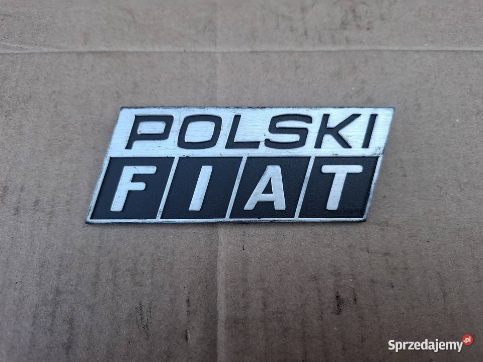 Emblemat znaczek logo Polski Fiat 126p Maluch Strzelce Opolskie