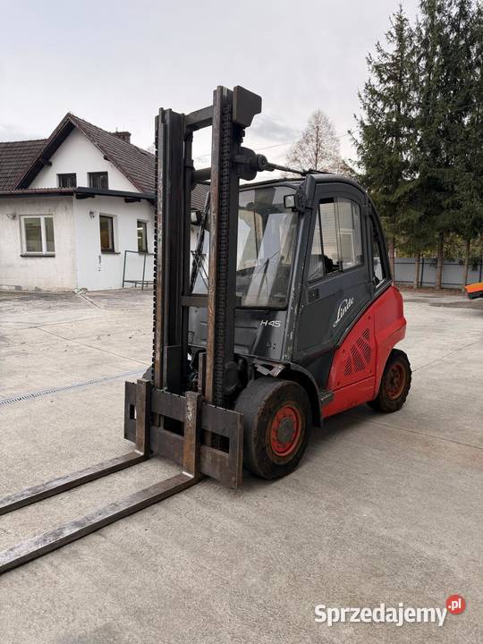 WÓZEK WIDŁOWY LINDE H45T 2011 Trzebunia