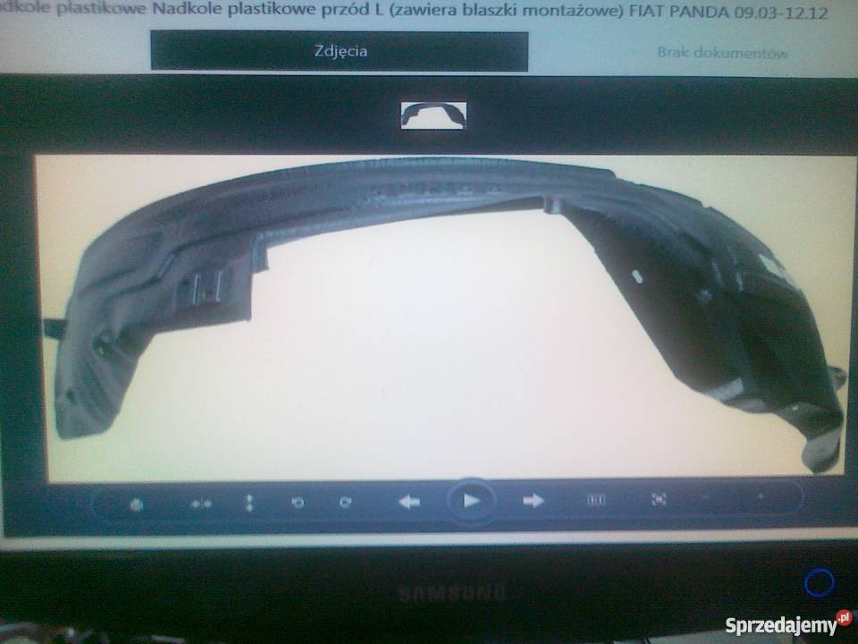 NADKOLE PRZEDNIE LEPR DO FIAT PANDA 0312