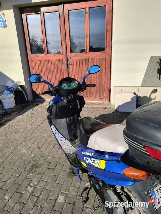 Skuter Kingway 50 lubelskie Stoczek Łukowski