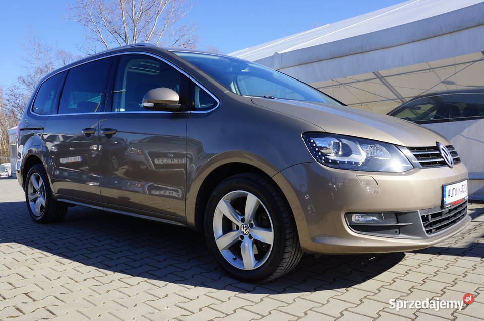 Volkswagen Sharan 20 TDI CR 140 4x4 7osób Kamera hak Nowy Sącz