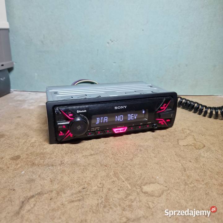 Radio samochodowe SONY DSXA400BT Bluetooth Aux Dzierzby Szlacheckie
