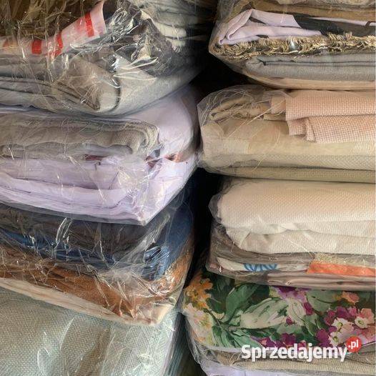 Tkaniny obrusowe zasłonowe firany TANIO