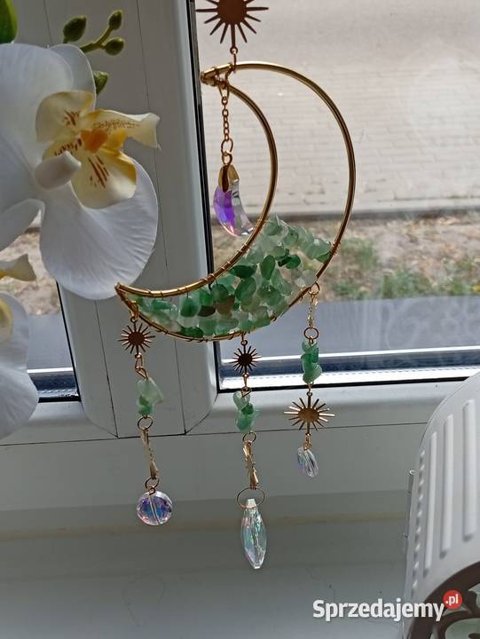 Piękny duży pryzmat łapacz słońca księżyc Szczecinek