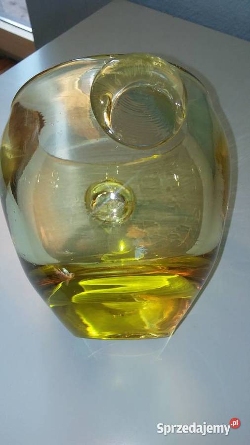 Cytrynowa bola szklana Fiedorowicz Łódź