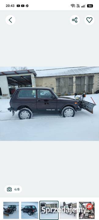 Pług hydrauliczny Pfau 1000km Kościerzyna sprzedam