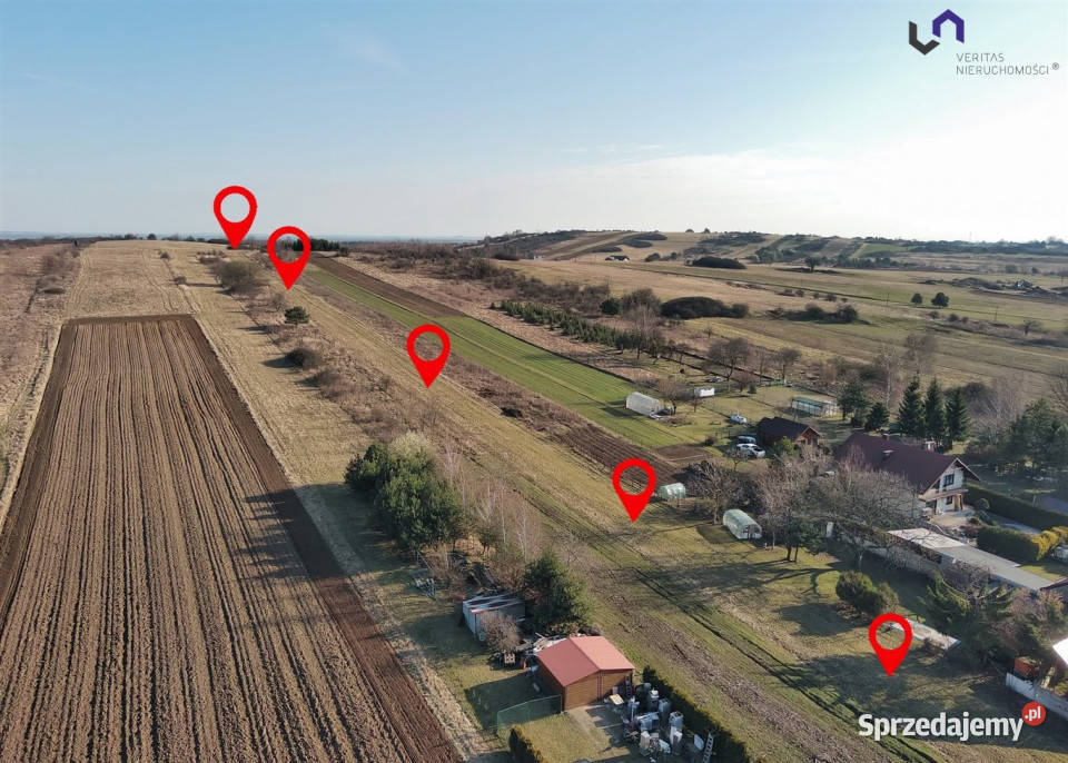 Działka 8263m2 Siemonia Kościuszki kanalizacja