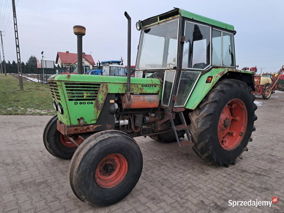 Ciągnik Deutz 8006 części sprzedam