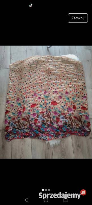 Komin wielokolorowy wiskoza kolorowy