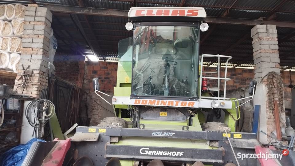 Claas Dominator 68s 2002 Rzepak Kurydza Zboże Claas Zbożowe opolskie Nysa