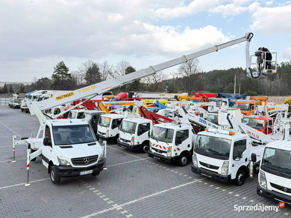 Mercedes Sprinter Podnośnik Koszowy 25m Widełki