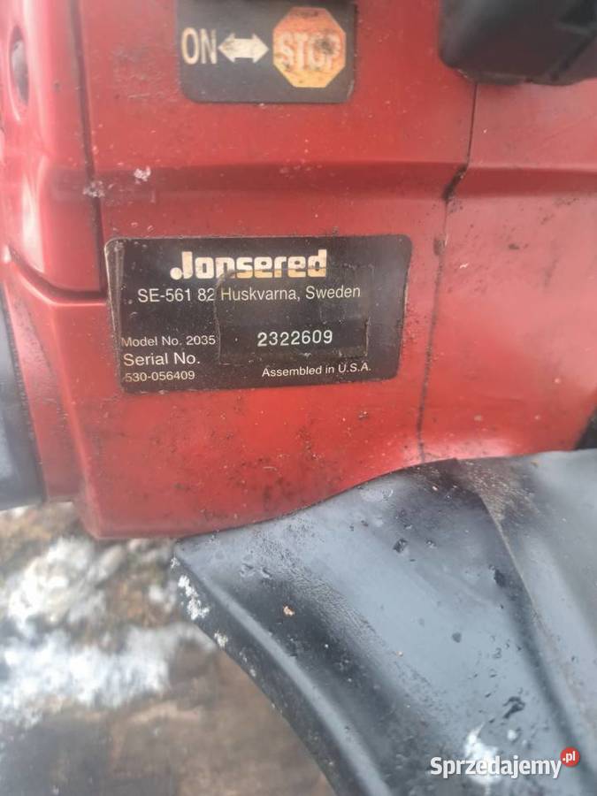 Piła spalinowa Jonsered 2035 na licencji Zbytowa