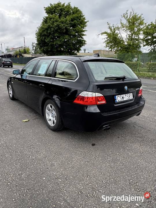 BMW 525i e61 Benzyna Touring192 Super Stan serwisowany w ASO Świecie