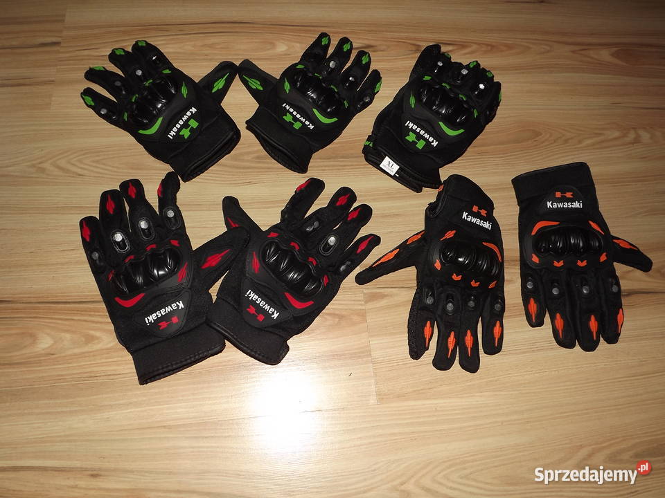 Rękawice Motocyklowe Kawasaki Konstantynów Łódzki
