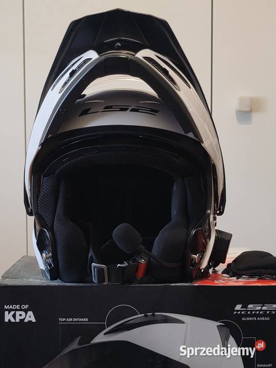 sprzedam kask szczękowy z interkomem ls 2 metro Interkomy Białystok