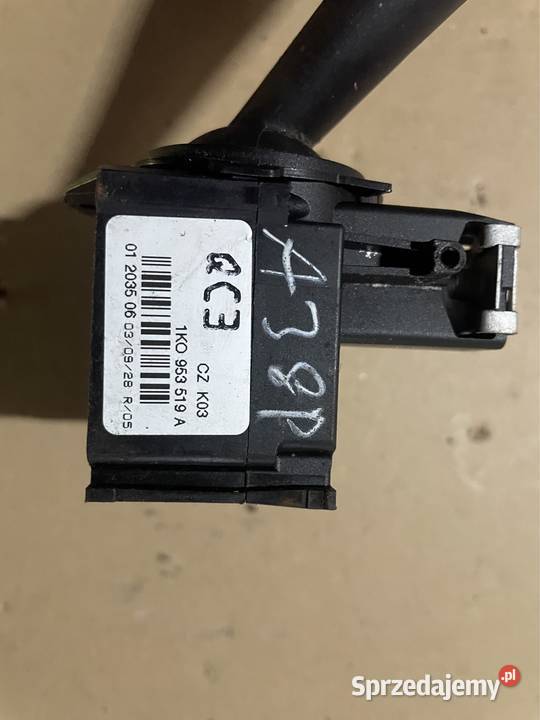 Manetka przełącznik wycieraczek 1K0953519A audi osobowe