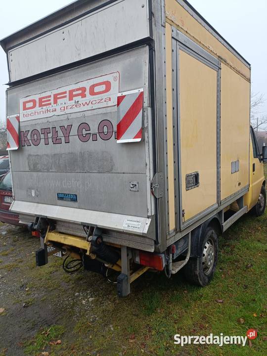 Fiat Ducato 28 D 2002 Kontener z windąUDT do śląskie