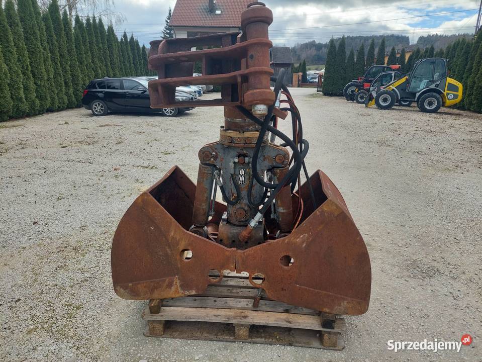 Łyżka chwytakowa chwytak obrotowy rotor rotator Silnik i osprzęt sprzedam
