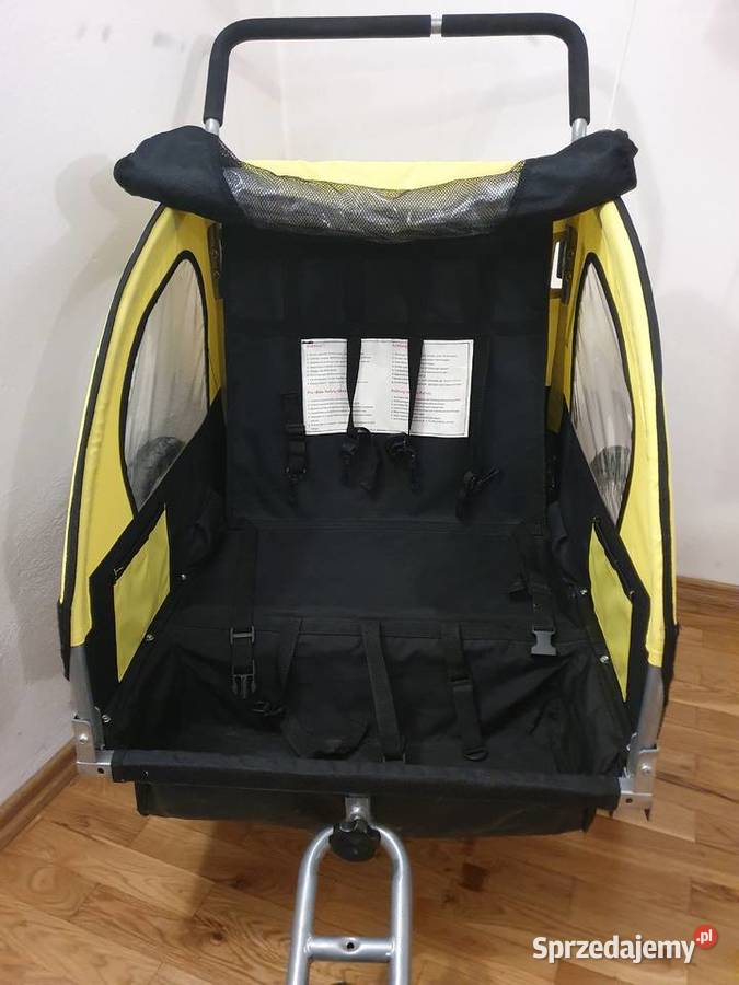 Przyczepka rowerowa dwuosobowa wózek Sportiko