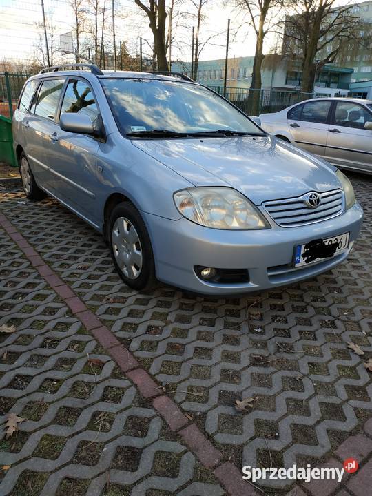 Toyota Corolla E12 kombi wersja SOL Rok produkcji 2004 Płock