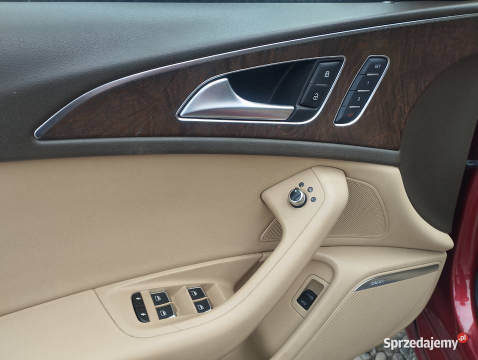 Audi A6 30T Quatro skóra automat światła do jazdy dziennej Warszawa sprzedam