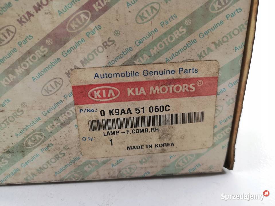 KIERUNKOWSKAZ PRAWY PRZÓD KIA CREDOS 19952001