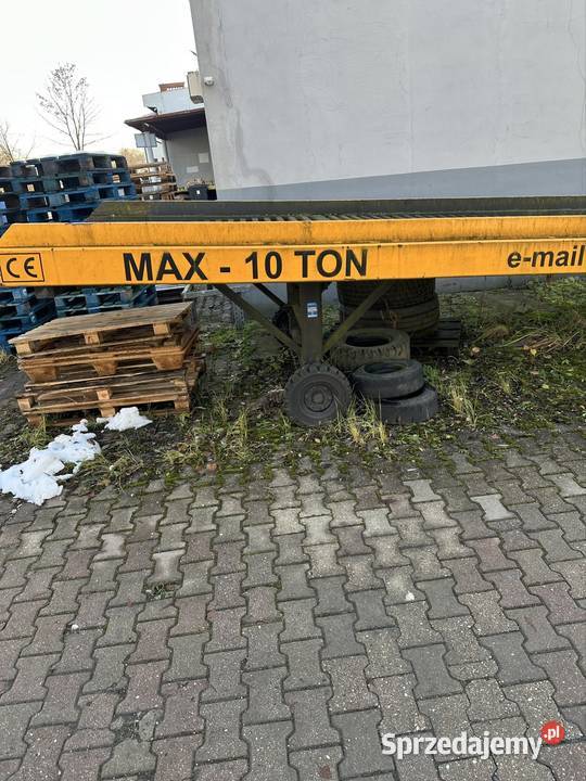 Rampa najazdowa do załadunku pojazdów palet małopolskie Kraków