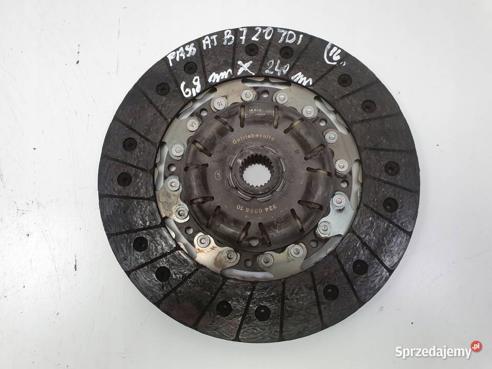 VW Passat B7 20 TDI TARCZA DOCISK sprzęgło Chełm