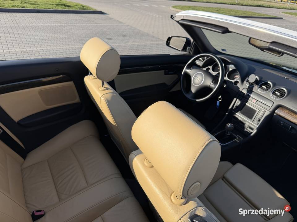 Audi A4 B6 Cabrio 30 V6 220 Manual 6bieg manualna