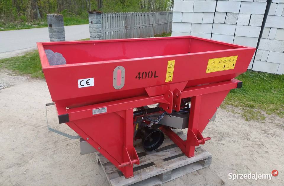 Rozsiewacz do nawozu 2talerzowy GRASSROL 400L