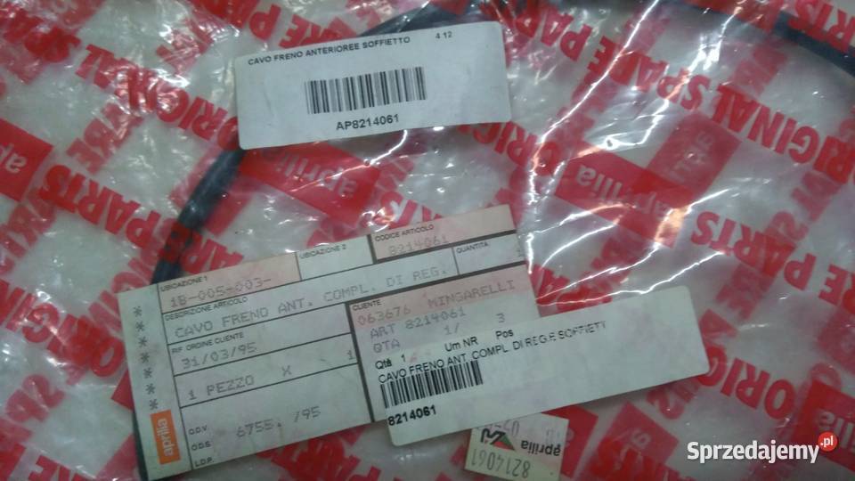 LINKA HAMULCA PRZÓD APRILIA AMICO 50 19901992 Bielsk Podlaski