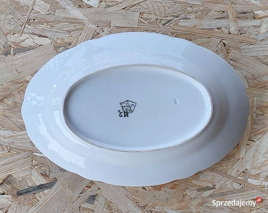 Ładne półmiski porcelanowe owalne Radzyń Podlaski