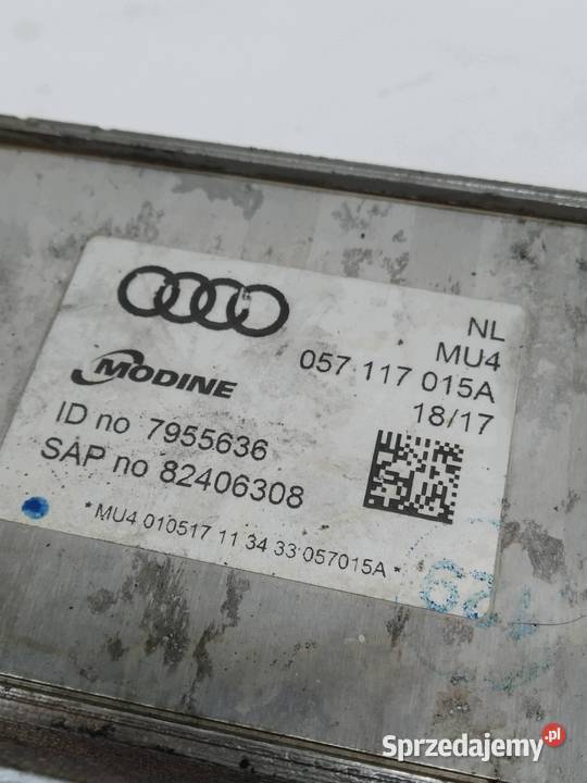 CHŁODNICA OLEJU 057117015A 40 TDI Audi Q7 II osobowe świętokrzyskie