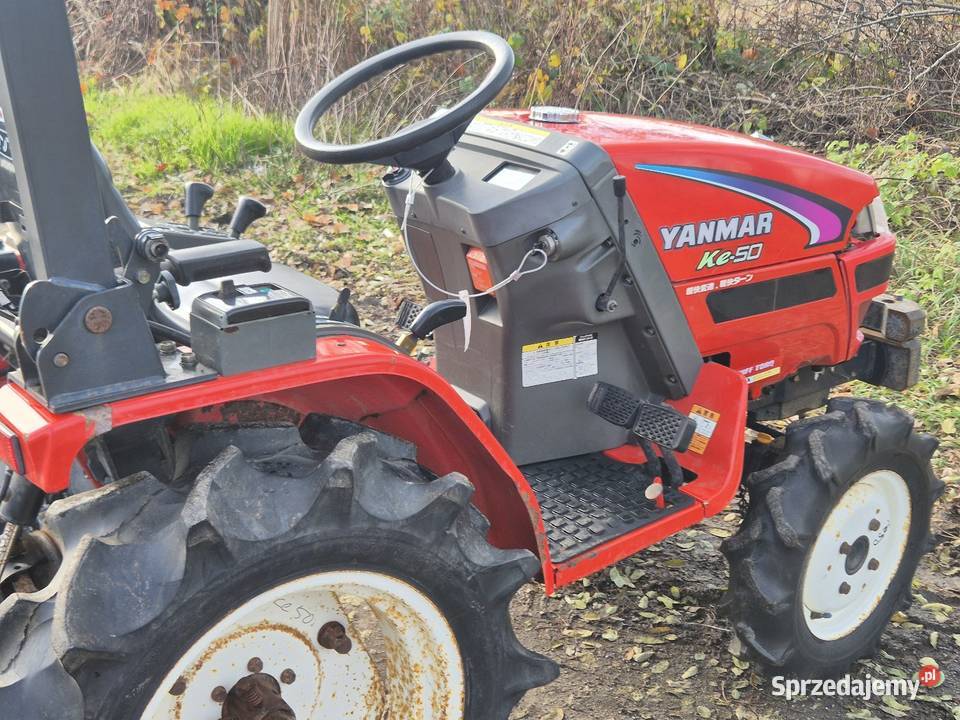 Traktorek traktor YANMAR KE50D 15 44 Małuszyn