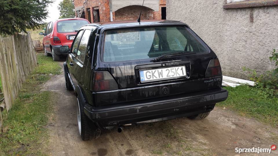 Golf 2 16TD gwint fotele recaro alu 16 70KM pomorskie Sarnowy sprzedam