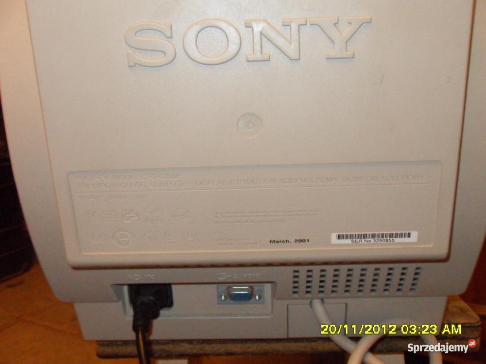 Monitor Sony Trinitron 17 Warszawa sprzedam