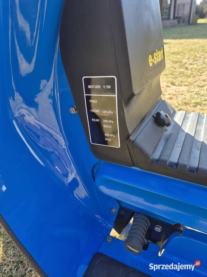 Simson sr50 w wersji CE z rozrusznikiem