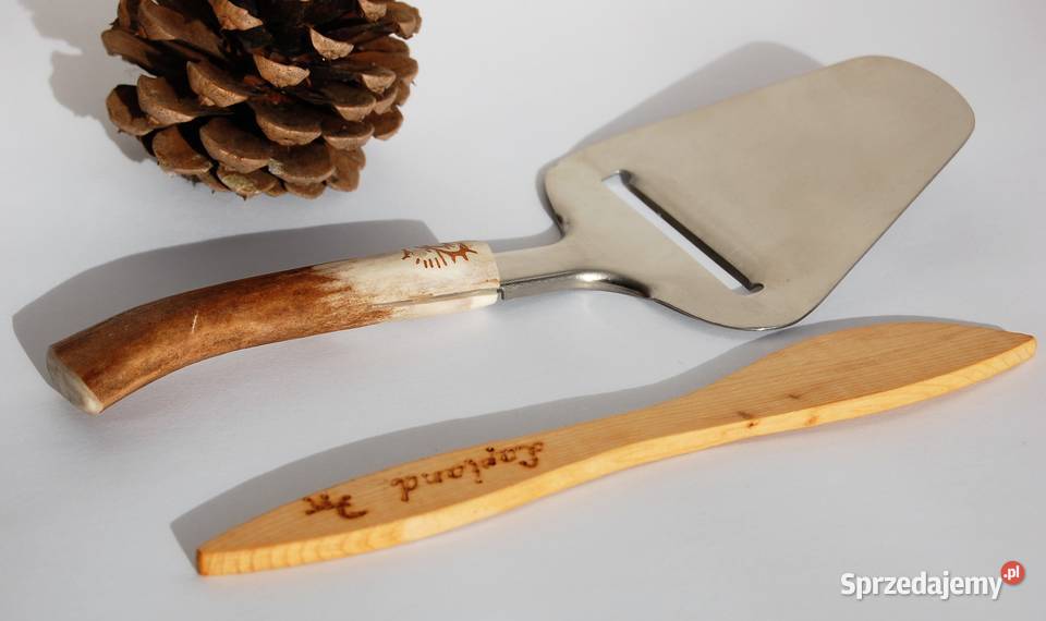 Łopatka do sera róg renifera Laponia Finlandia lubelskie Lublin