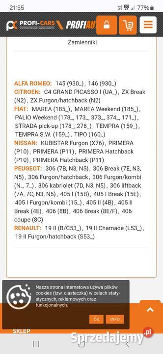 Regulator szczęk hamulcowych QB101 53 001 Zestawy naprawcze Goleniów