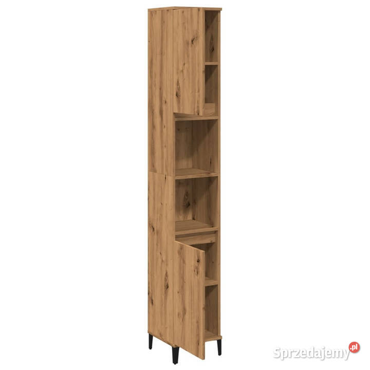 Szafka łazienkowa dąb artisan 30x30x190 WM857106 mazowieckie Warszawa