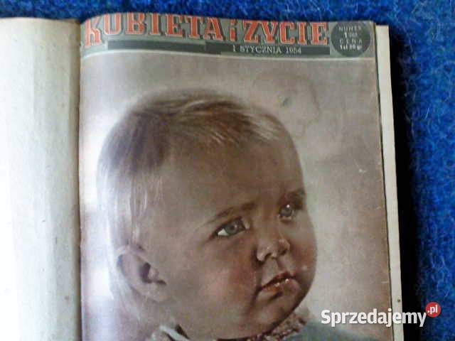 Rocznik gazety Kobieta i Zycie z 1954 oprawiony Zakopane