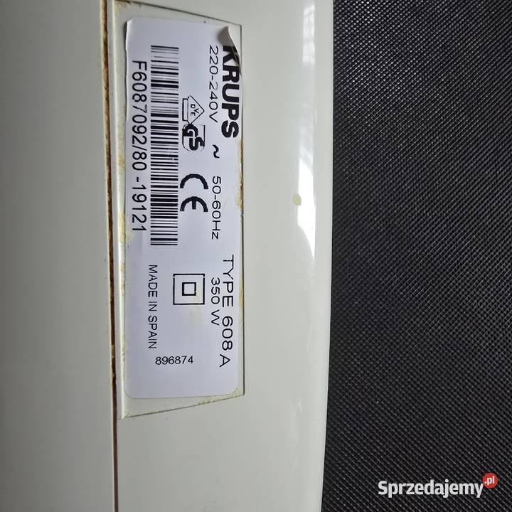 Mikser ręczny marki Krups Gdańsk