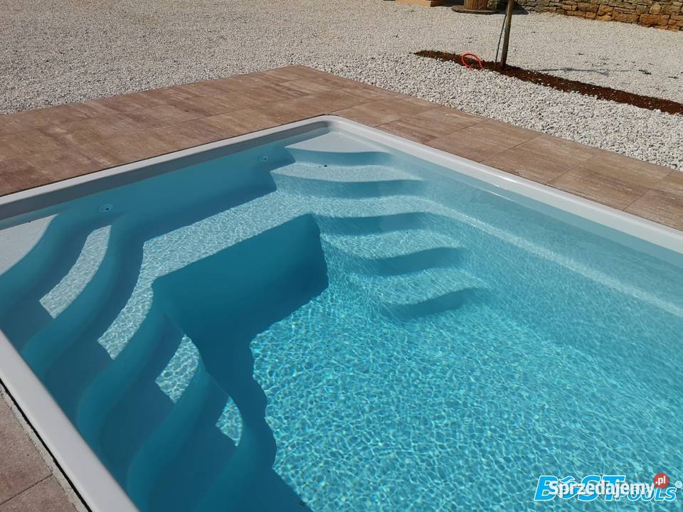 Basen ogrodowy TUNIS 65x32x155 basen poliestrowy mazowieckie sprzedam